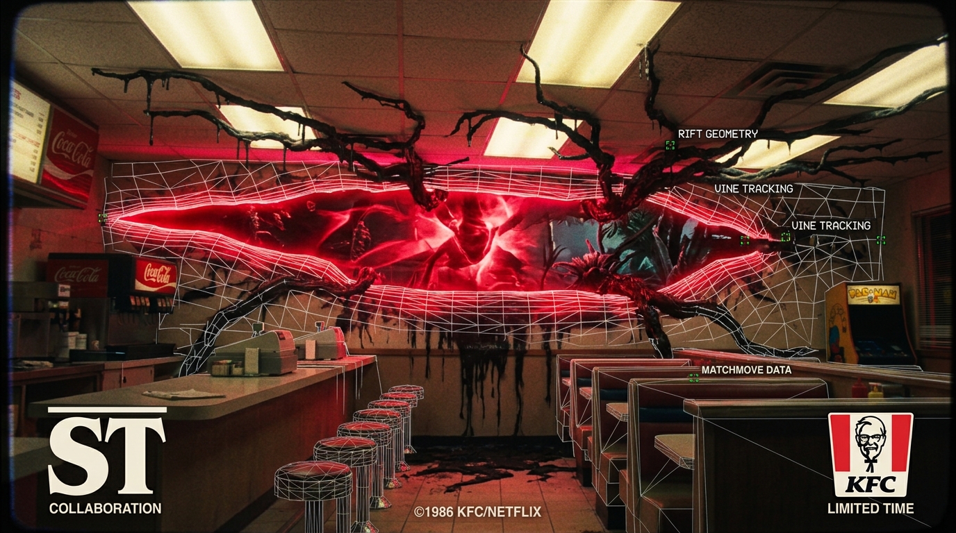 KFC x Stranger Things